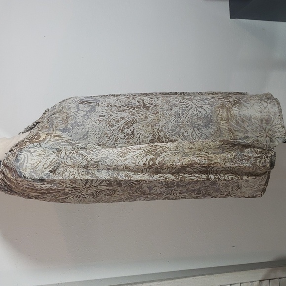 Liz Claiborne Sheer Top Blouse w/ Camisole Long Sleeve Peasant Style Sz S - Picture 3 of 13